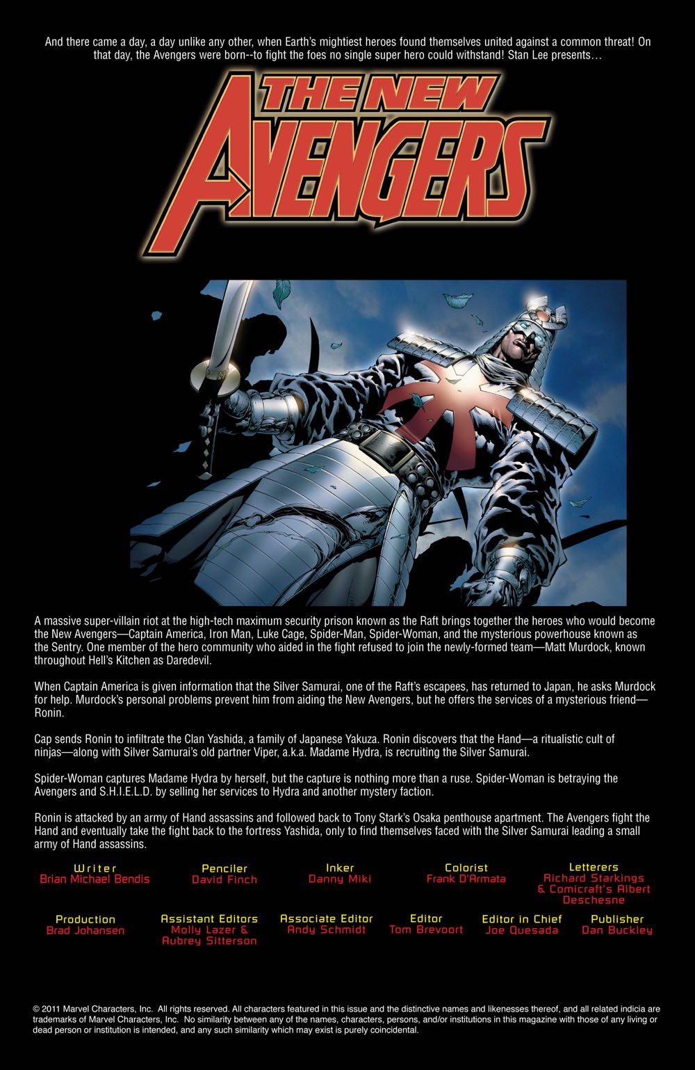 New Avengers - Marvel Comics (13 - Jan 2006) comic book collectible - Main Image 2