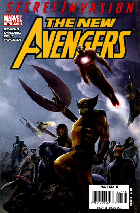 The Avengers - Marvel Comics (548 - 11/2008) comic book collectible - Main Image 1