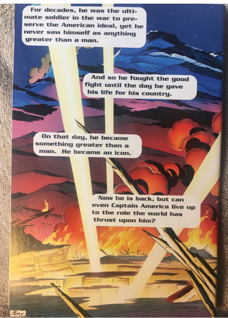 Captain America (1998) - Marvel Comics (1 - Jan 1998) comic book collectible [Barcode 759606044559] - Main Image 2