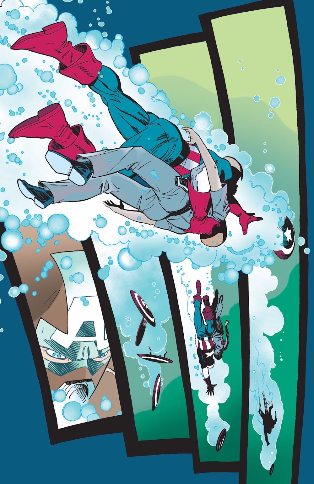 Captain America vol. 3 - Marvel (2 - Feb 1998) comic book collectible [Barcode 759606044559] - Main Image 4