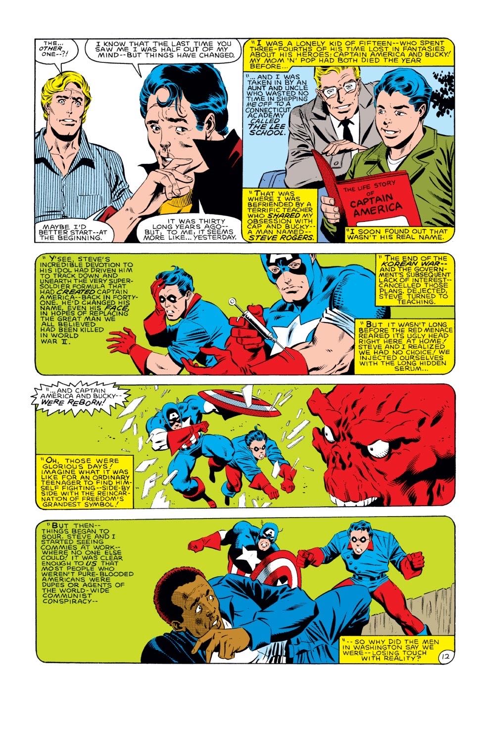 Captain America - Marvel (281 - Jan 1983) comic book collectible [Barcode 7148602453] - Main Image 3