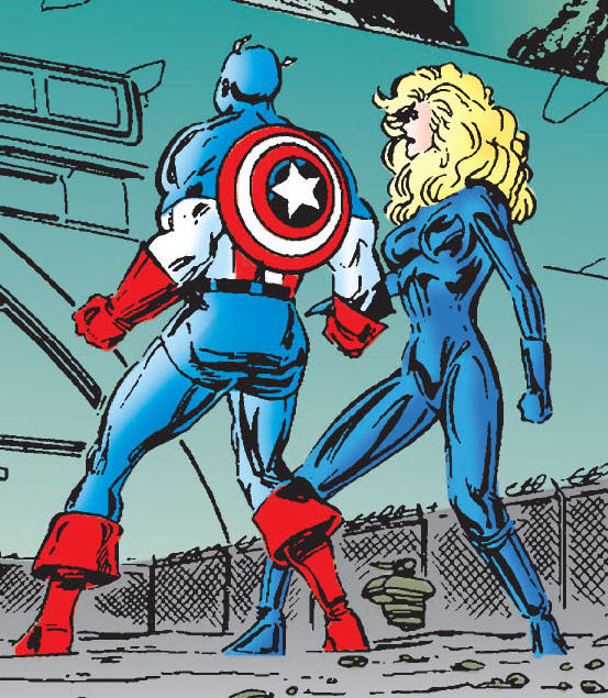 Captain America - Marvel Comics Group (445 - Nov 1995) comic book collectible [Barcode 07457708] - Main Image 3