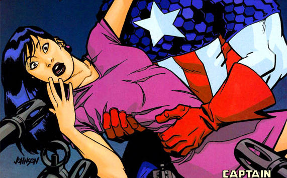 Captain America - Marvel (25 - Jan 2000) comic book collectible [Barcode 759606044559] - Main Image 2