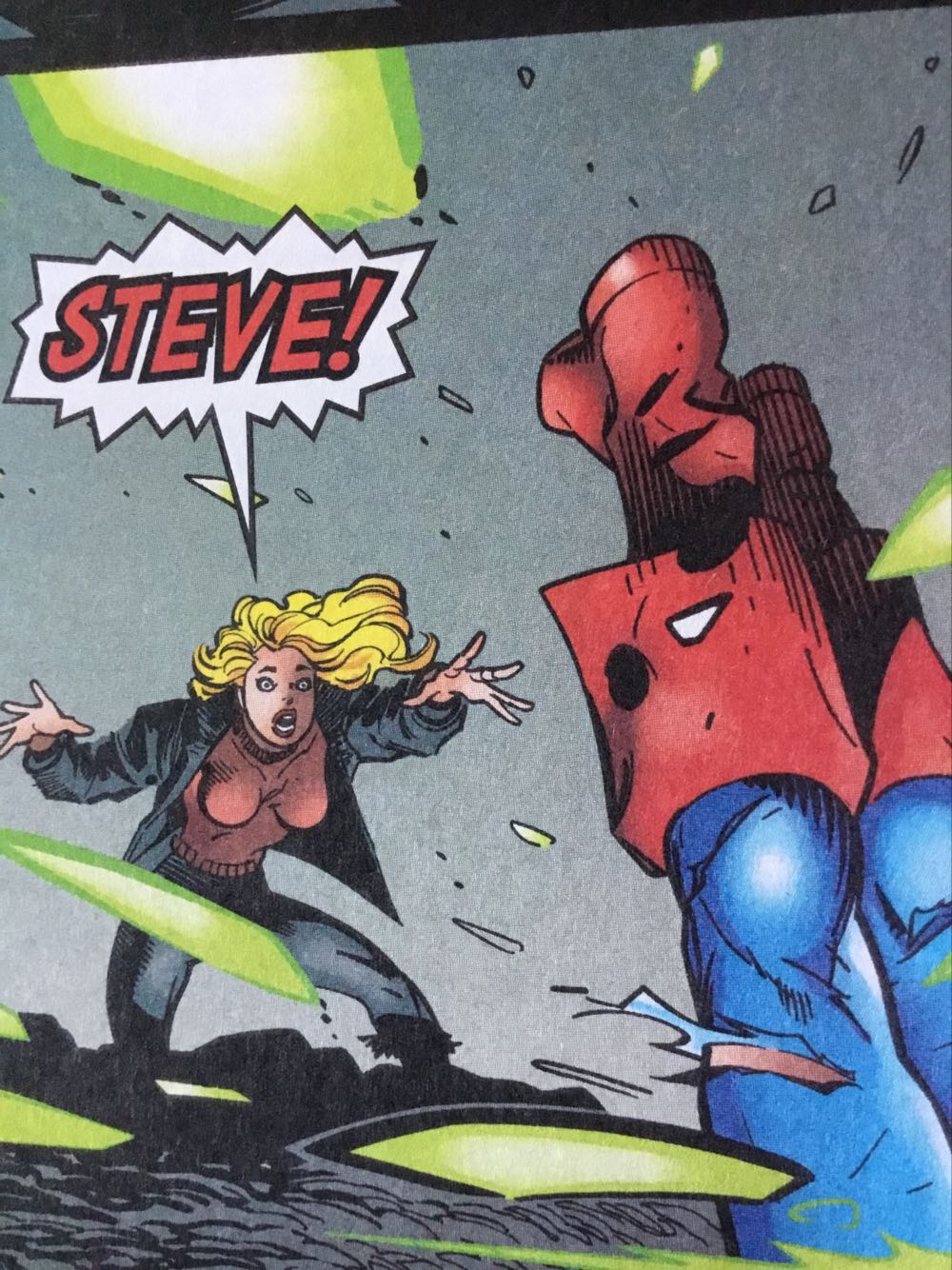 Captain America (1998) - Marvel (17 - 05/1999) comic book collectible [Barcode 759606044559] - Main Image 3