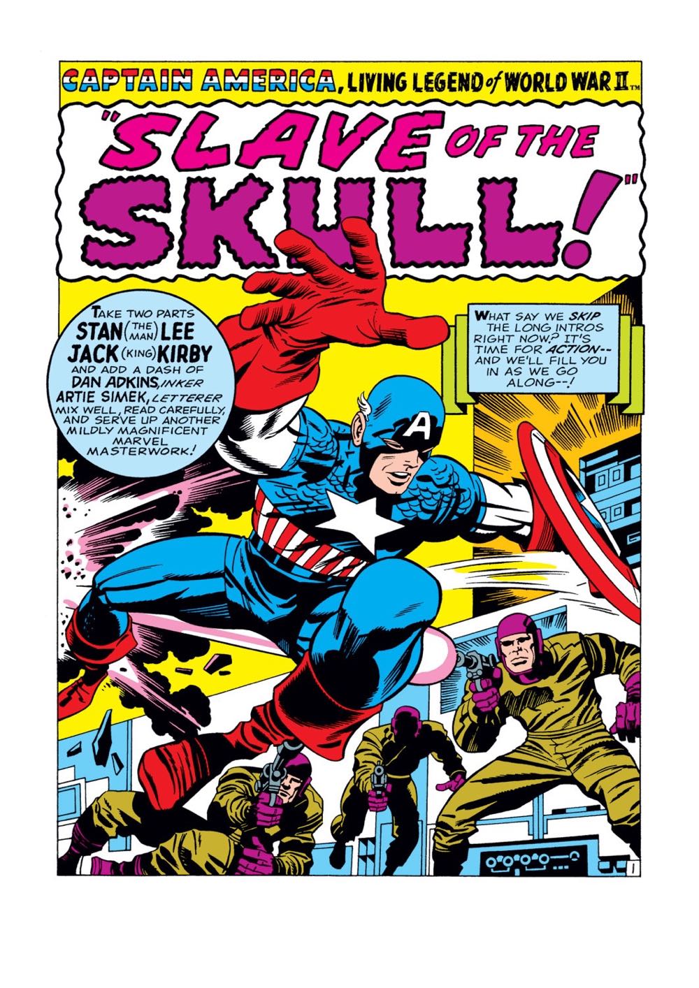 Captain America - Marvel Comics (104 - Aug 1968) comic book collectible [Barcode 96658253884117666399] - Main Image 4