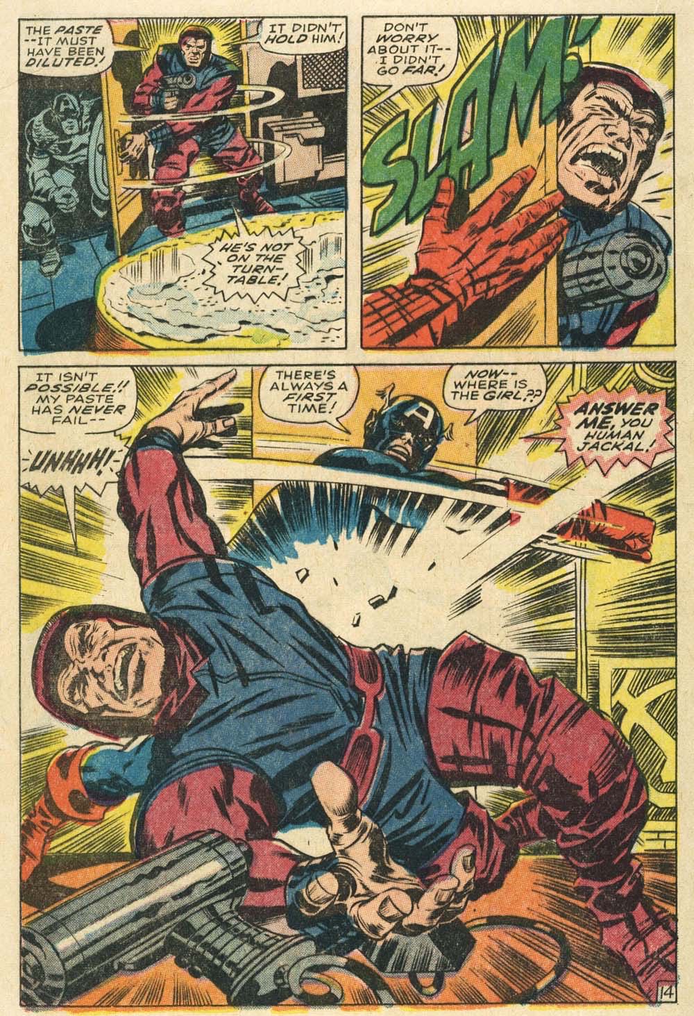 Captain America - Marvel Comics (108 - Dec 1968) comic book collectible [Barcode 85224486] - Main Image 2