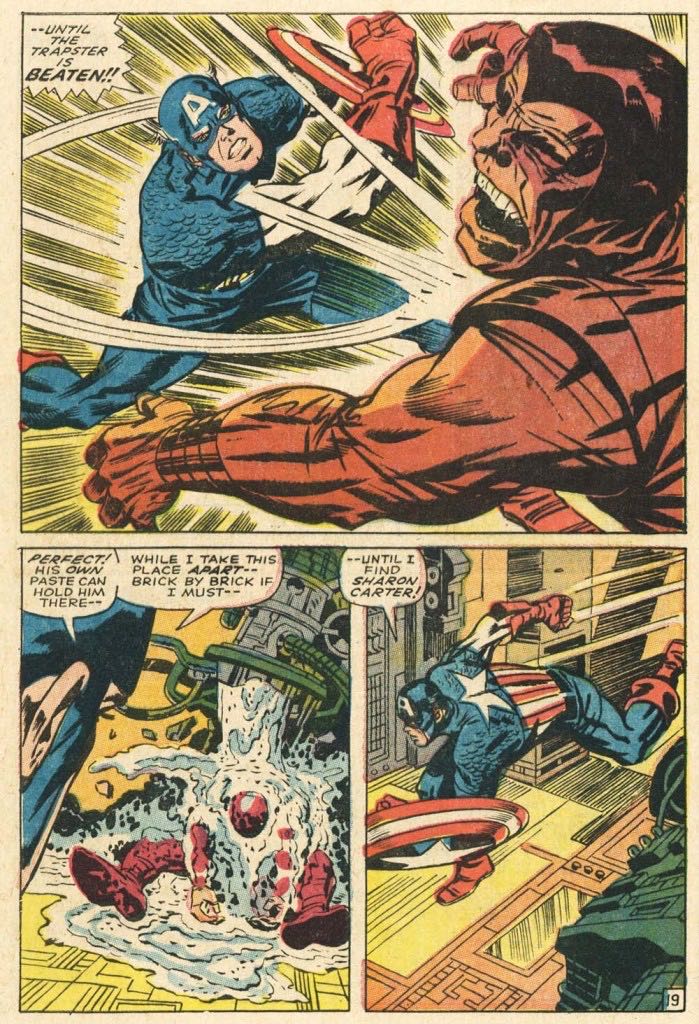 Captain America - Marvel Comics (108 - Dec 1968) comic book collectible [Barcode 85224486] - Main Image 3
