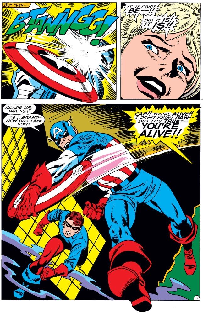 Captain America - Marvel Comics Group (114 - Jun 1969) comic book collectible [Barcode 25880888888888888888888888] - Main Image 3