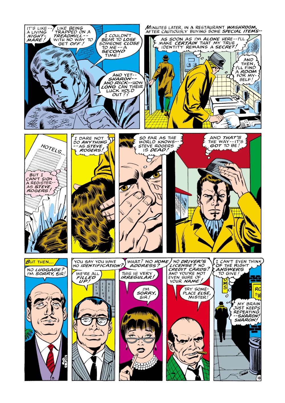 Captain America - Marvel Comics Group (114 - Jun 1969) comic book collectible [Barcode 25880888888888888888888888] - Main Image 4