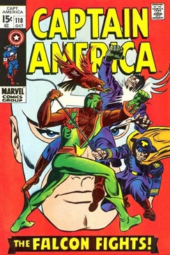 Captain America - Marvel Comics Group (118 - Oct 1969) comic book collectible [Barcode 258085558888080899] - Main Image 1