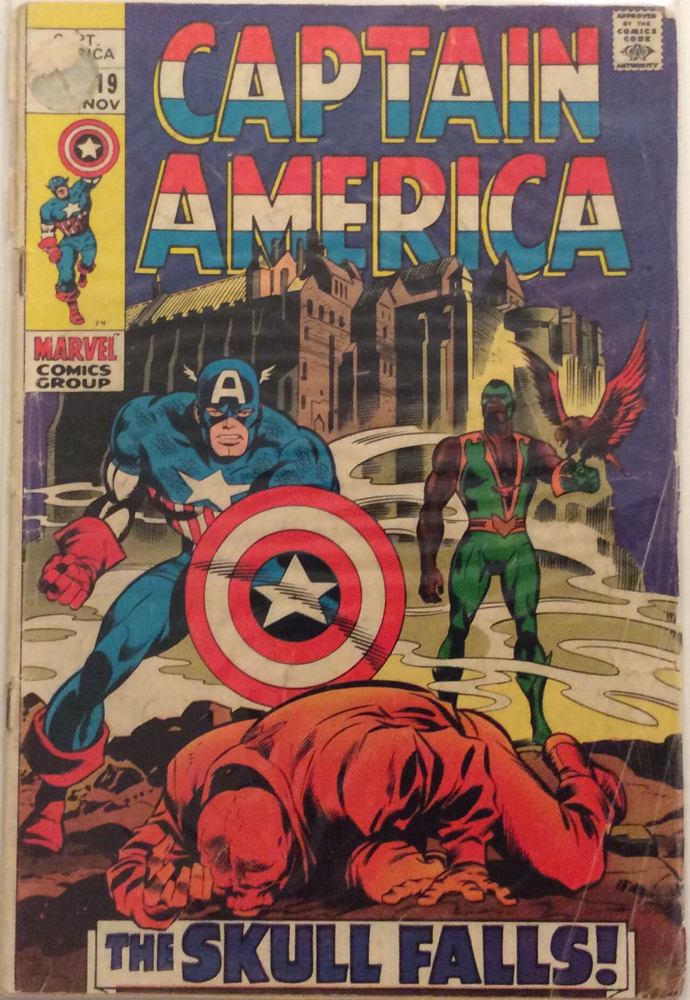 Captain America - Marvel Comics Group (119 - Nov 1969) comic book collectible [Barcode 52235545844525566666669996] - Main Image 2