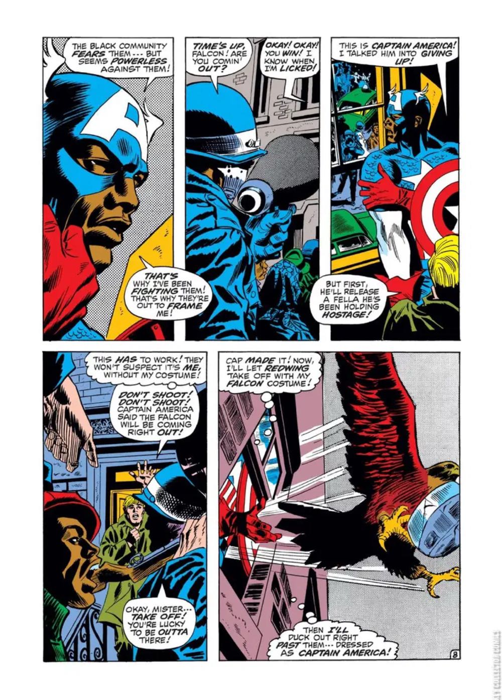 Captain America - Marvel Comics (126 - Jun 1970) comic book collectible [Barcode 7848522800008556554566] - Main Image 3