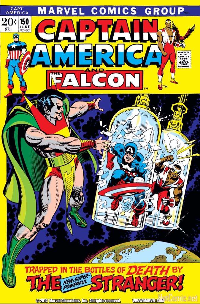 Captain America - Marvel (150 - Jun 1972) comic book collectible [Barcode 652889] - Main Image 2