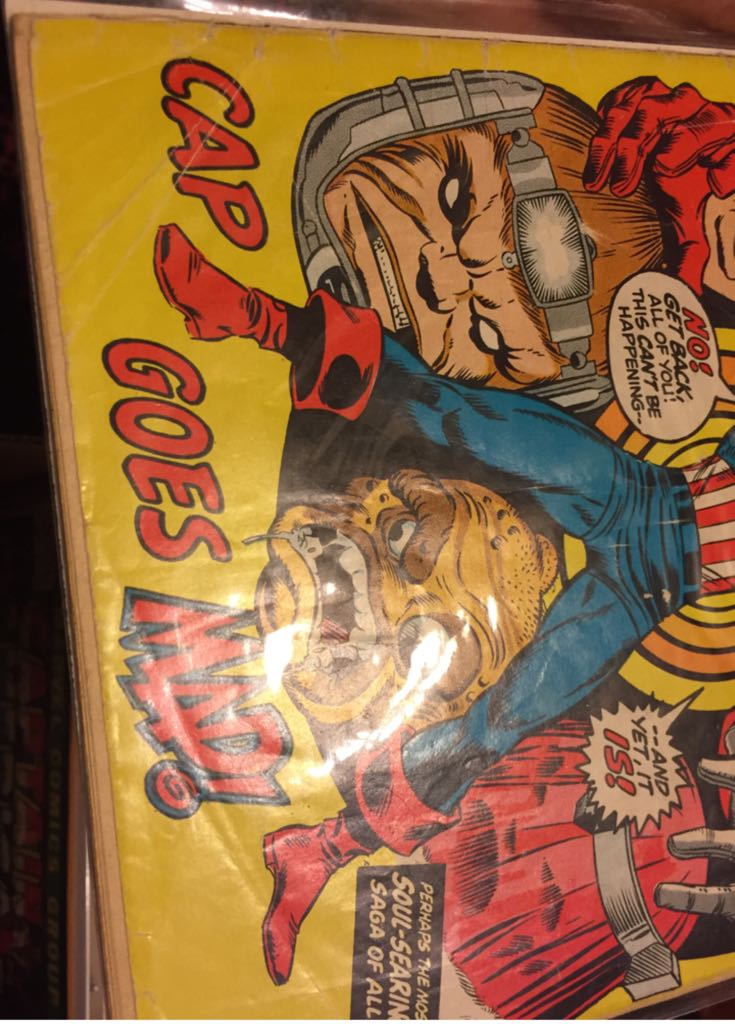 Captain America - Marvel (162 - Jun 1972) comic book collectible [Barcode 855122] - Main Image 2