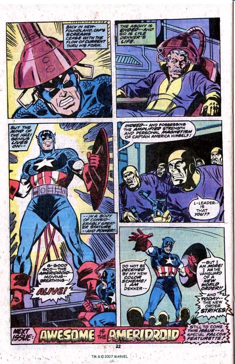 Captain America - Marvel Comics Group (220 - Apr 1978) comic book collectible [Barcode 425866] - Main Image 3