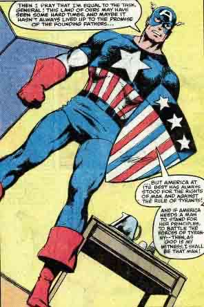 Captain America - Marvel Comics Group (244 - Apr 1994) comic book collectible [Barcode 254488] - Main Image 4