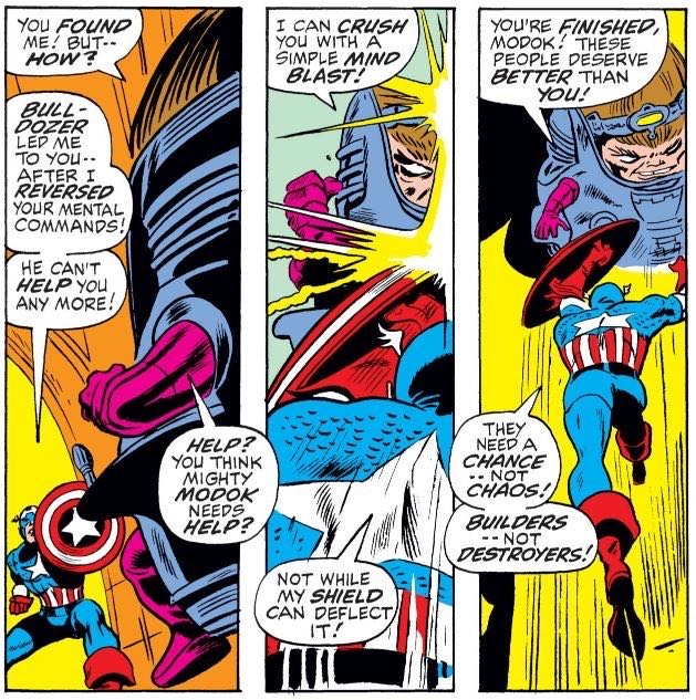 Captain America (1968) #133 - Marvel Comics (133 - Jan 1971) comic book collectible [Barcode 6952866] - Main Image 4