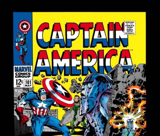 Captain America - Leading Magazine Corp. (101 - May 1968) comic book collectible [Barcode 865515258] - Main Image 2