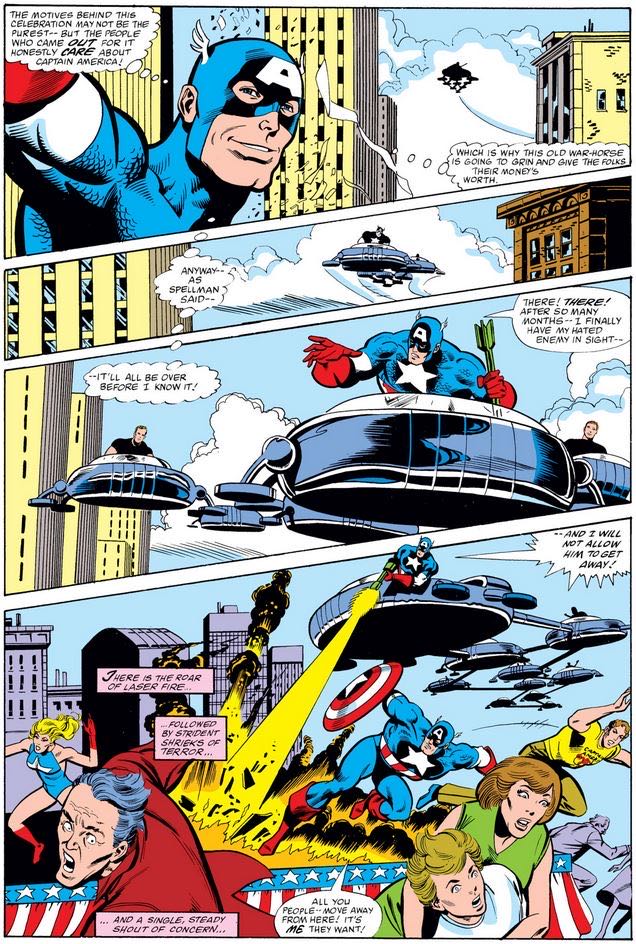 Captain America - Marvel (262 - Oct 1981) comic book collectible [Barcode 071486024538] - Main Image 3