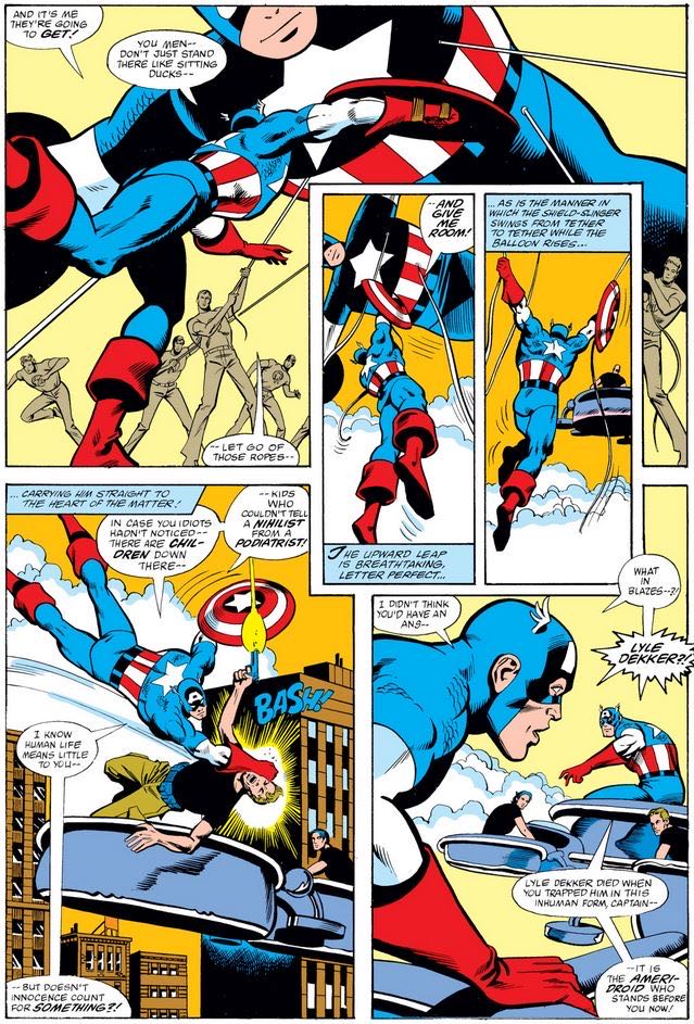 Captain America - Marvel (262 - Oct 1981) comic book collectible [Barcode 071486024538] - Main Image 4