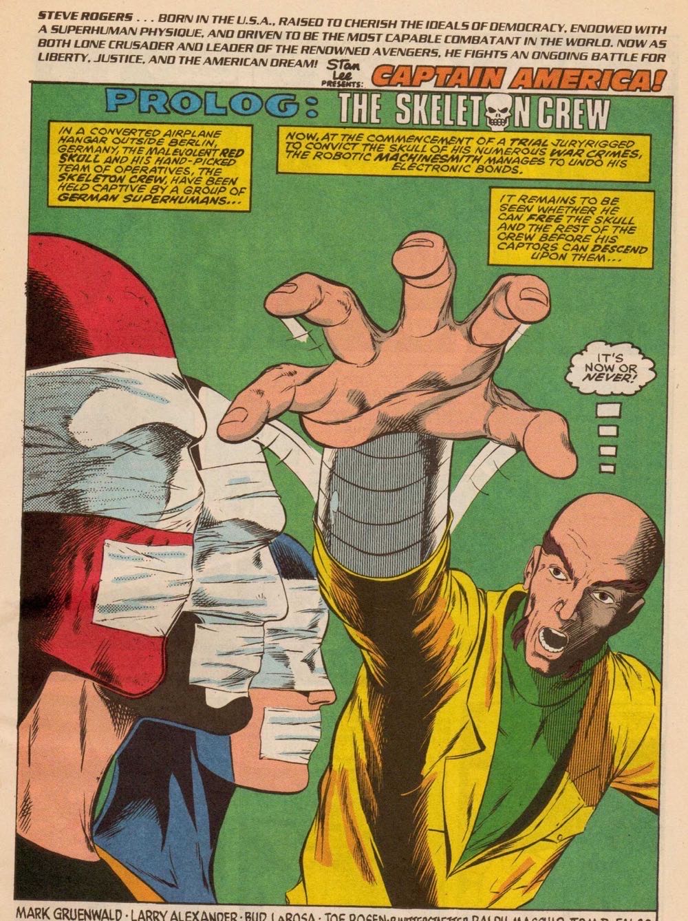 Captain America: War and Remembrance - Marvel (454 - Aug 1990) comic book collectible [Barcode 7148602453] - Main Image 3