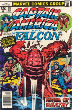 Captain America - Marvel Comic Group (208 - Apr 1977) comic book collectible [Barcode 071486024538] - Main Image 1
