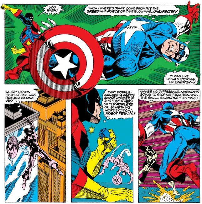 Captain America - Marvel (393 - Oct 1991) comic book collectible [Barcode 708705121081] - Main Image 4