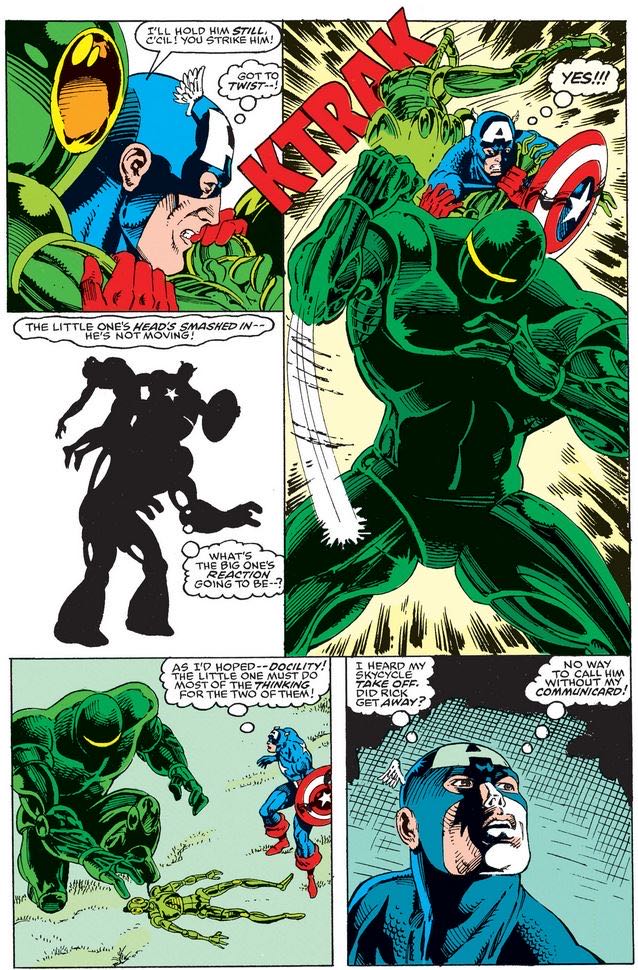 Captain America - Marvel Comics (398 - Mar 1992) comic book collectible [Barcode 708705121081] - Main Image 3