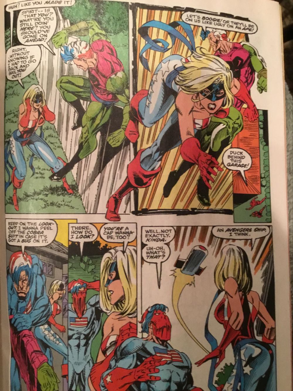 Captain America - Marvel Comics Group (436 - Feb 1995) comic book collectible [Barcode 759606024537] - Main Image 2