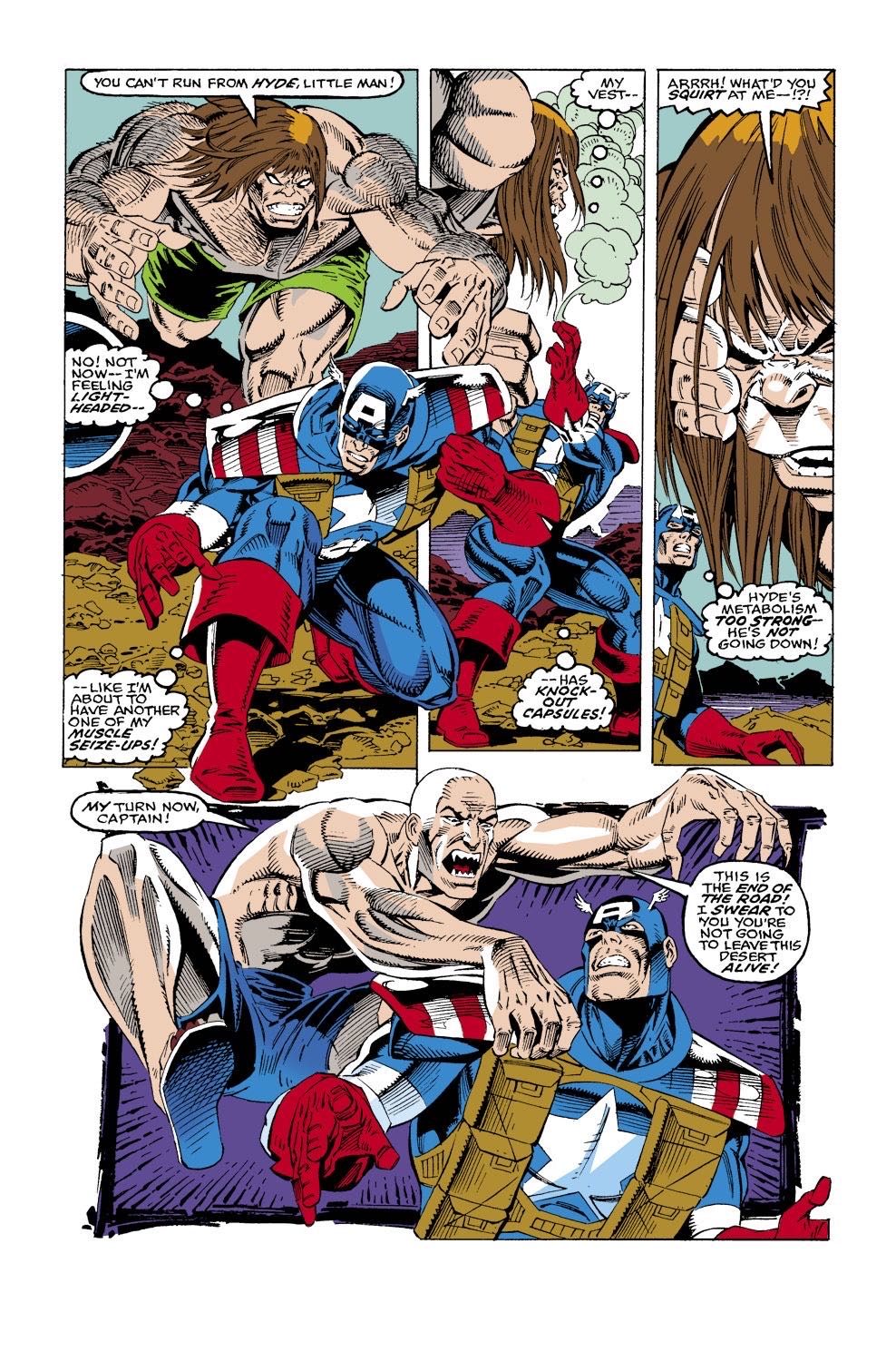 Captain America - Marvel Comics Group (436 - Feb 1995) comic book collectible [Barcode 759606024537] - Main Image 4