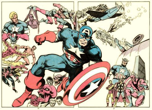 Captain America (1941) - Marvel Comics Group (255 - Mar 1981) comic book collectible [Barcode 708705121081] - Main Image 3