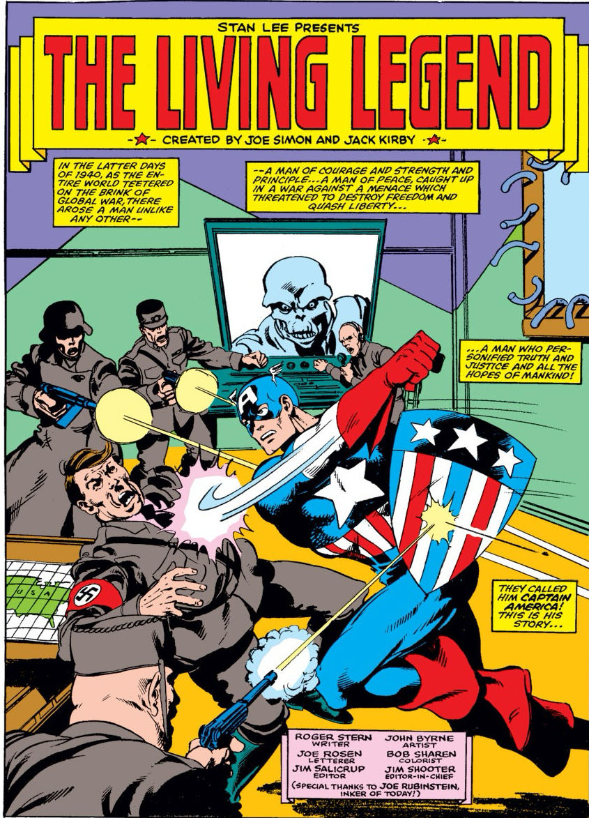 Captain America (1941) - Marvel Comics Group (255 - Mar 1981) comic book collectible [Barcode 708705121081] - Main Image 4