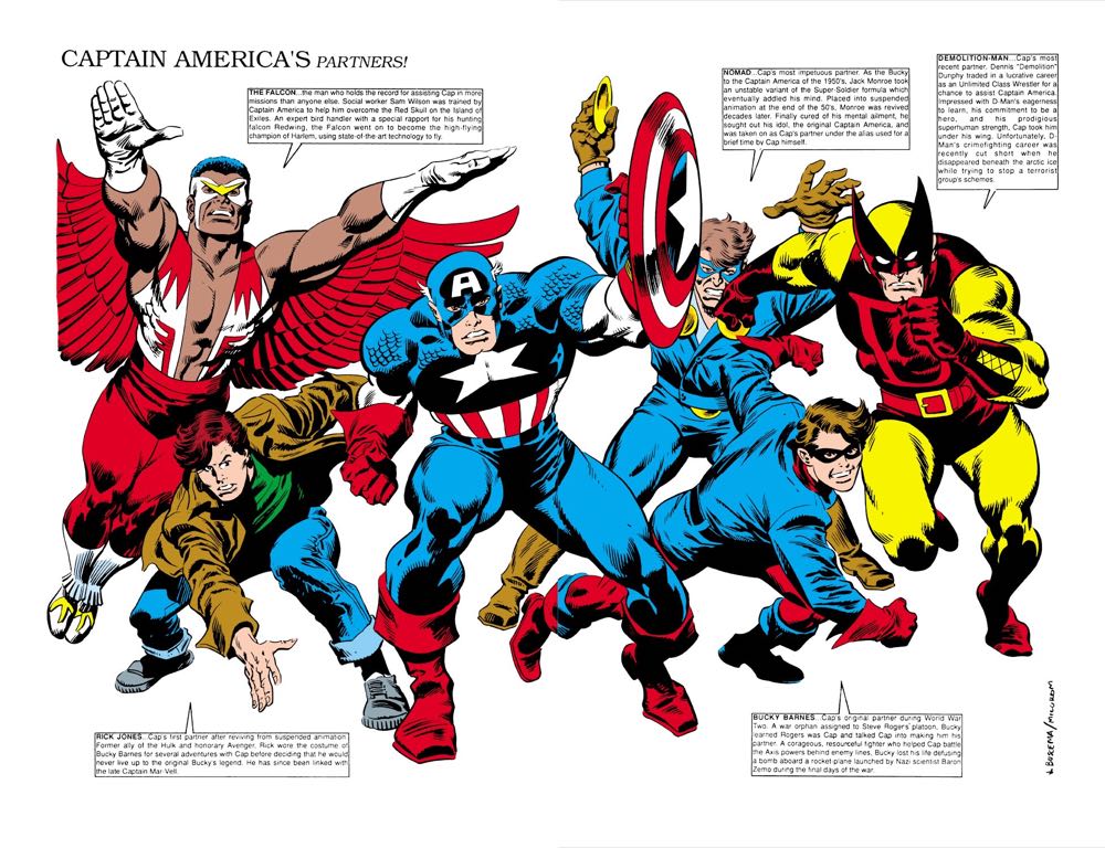 Captain America - Marvel (350 - Feb 1989) comic book collectible [Barcode 071486024538] - Main Image 3