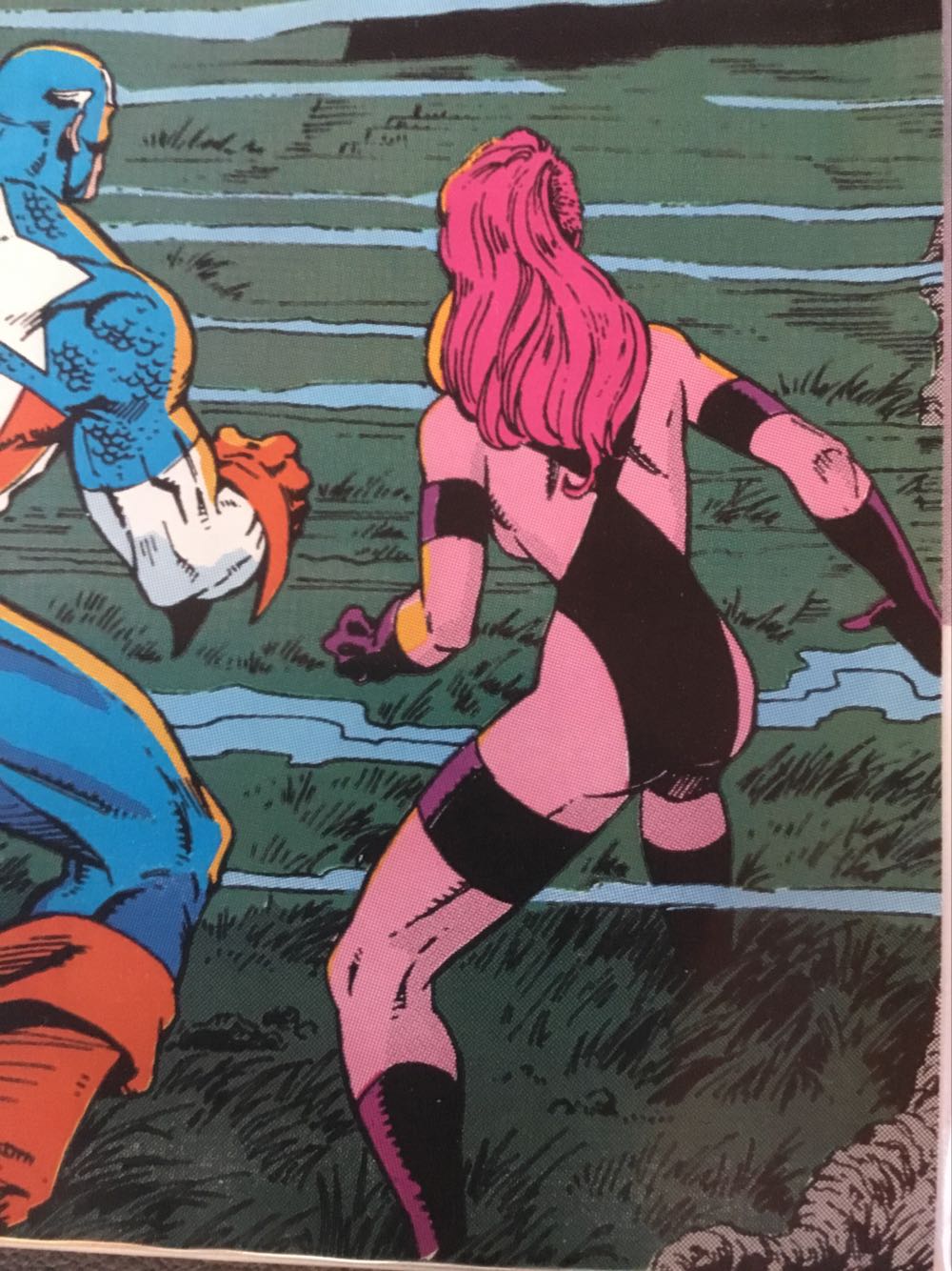 Captain America - Marvel (370 - 05/1990) comic book collectible [Barcode 759606024537] - Main Image 2