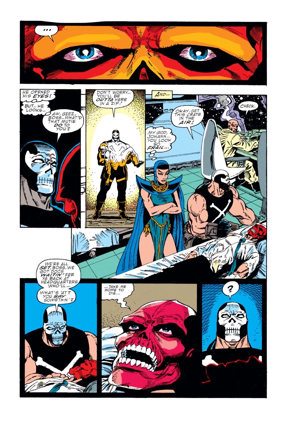 Captain America - Marvel (370 - 05/1990) comic book collectible [Barcode 759606024537] - Main Image 3