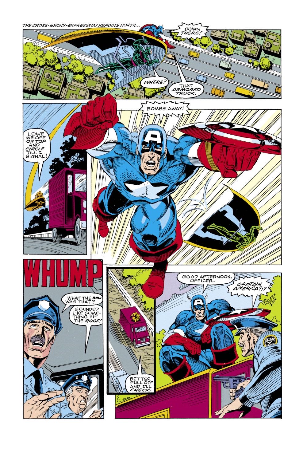 Captain America - A Marvel Magazine (426 - 04/1994) comic book collectible [Barcode 759606024537] - Main Image 4