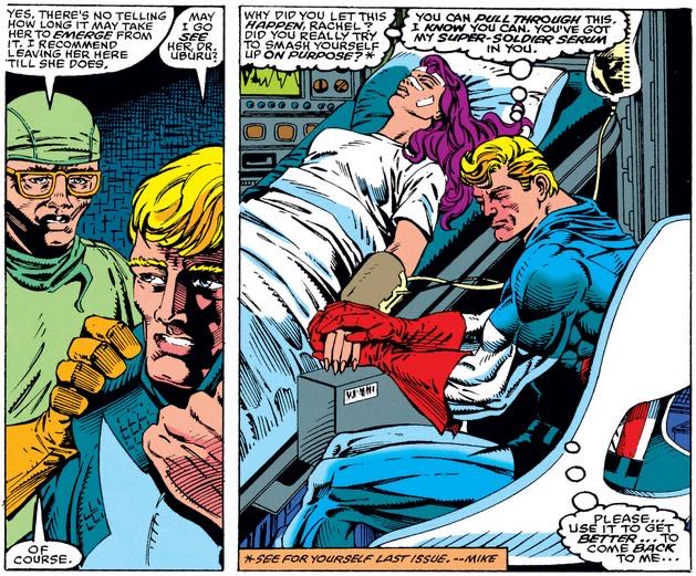 Captain America - Marvel Comics (418 - Aug 1993) comic book collectible [Barcode 759606024537] - Main Image 4