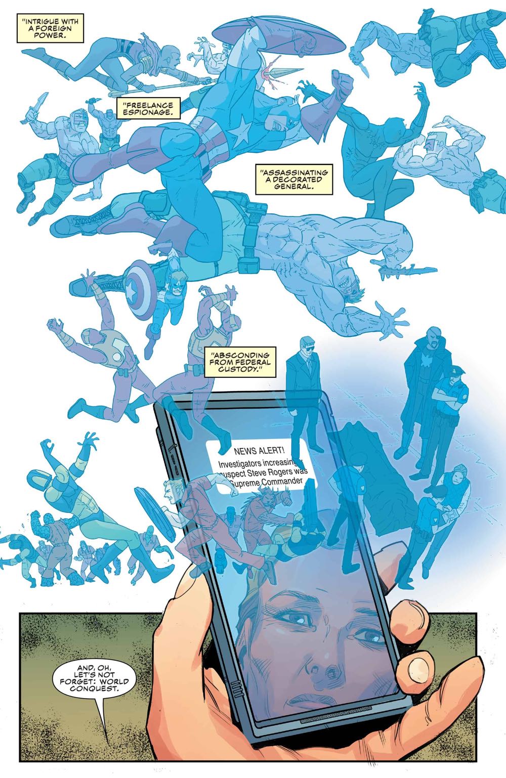 Captain America - Marvel Comics (12 - Oct 1997) comic book collectible [Barcode 759606056521] - Main Image 3