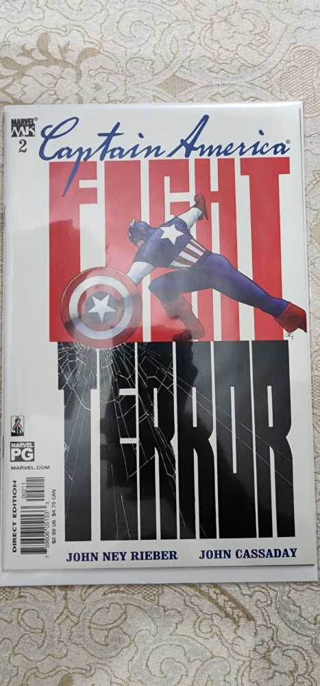 Captain America vol4 - Marvel Comics (2 - 07/2002) comic book collectible [Barcode 759606051533] - Main Image 3