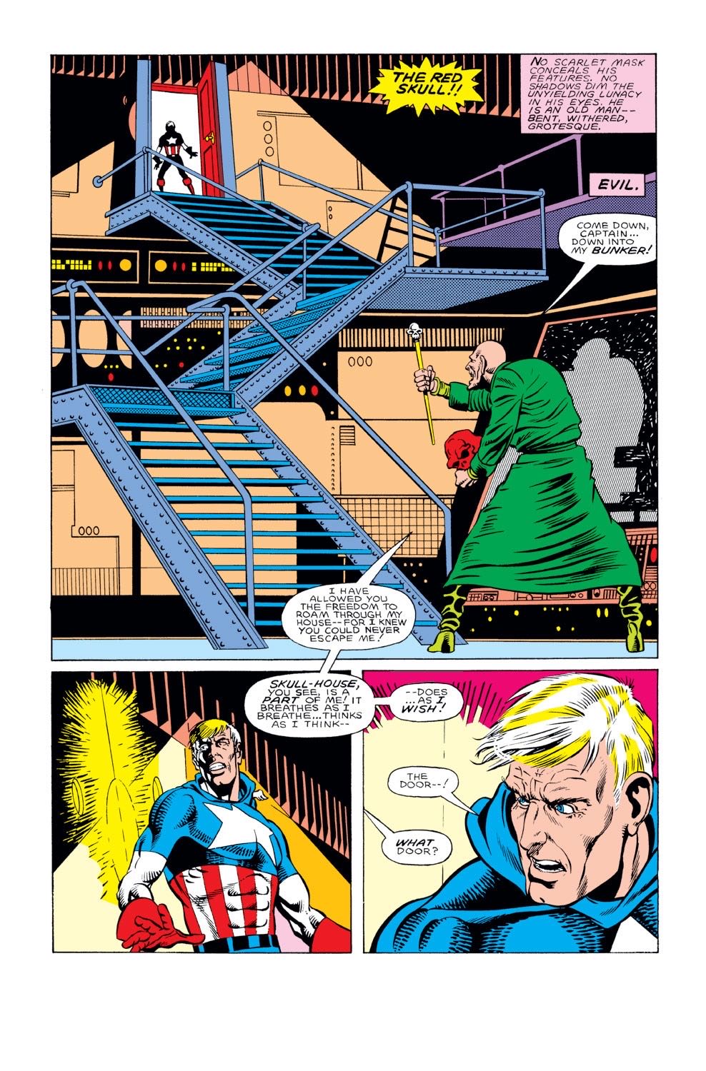 Captain America - Marvel Comic Group (299 - Nov 1984) comic book collectible [Barcode 759606056521] - Main Image 4