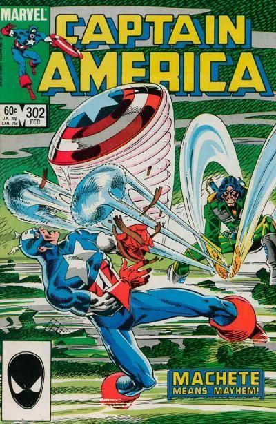 Captain America - Marvel Comics Group (302 - Feb 1985) comic book collectible [Barcode 759606056521] - Main Image 1
