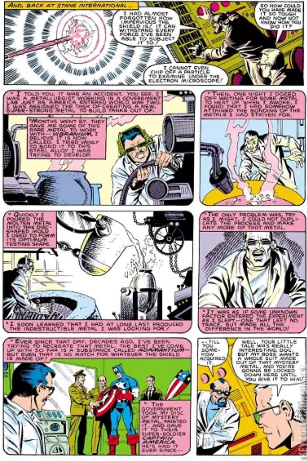 Captain America - Marvel (303 - Mar 1984) comic book collectible [Barcode 759606056521] - Main Image 3