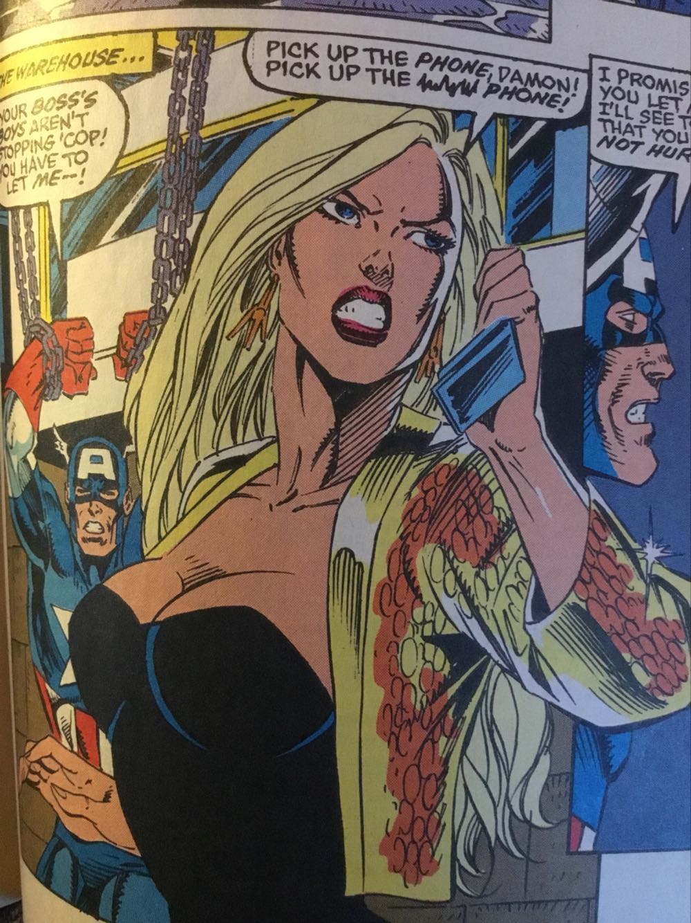 Captain America - Marvel Comics (430 - Aug 1994) comic book collectible [Barcode 759606056521] - Main Image 4