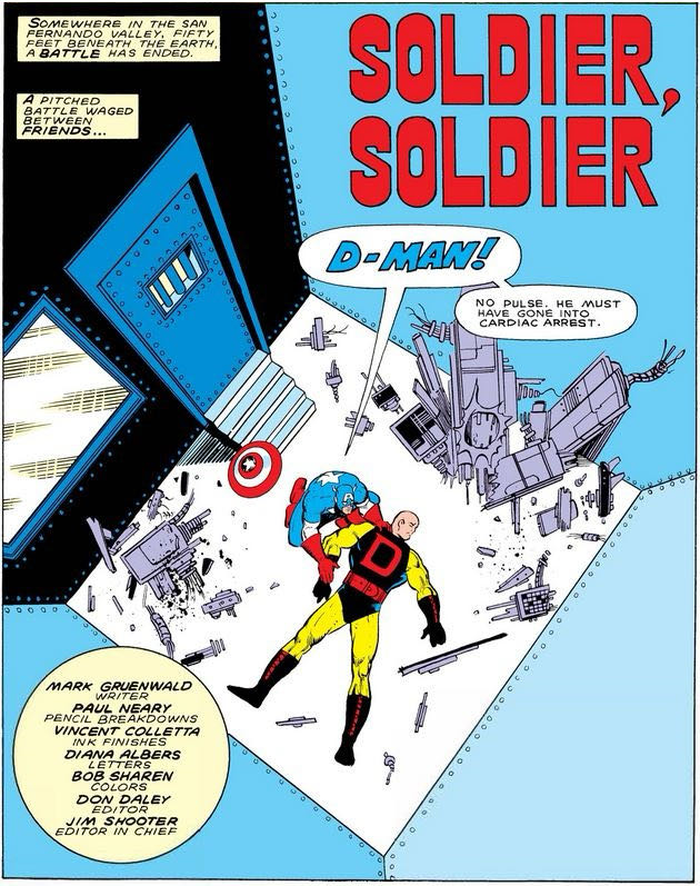 Captain America - Marvel (331 - Jul 1987) comic book collectible - Main Image 4