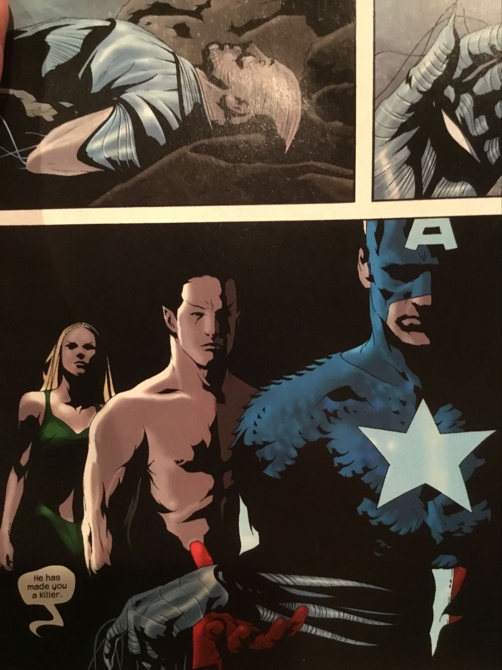 Captain America - Marvel Comics (16 - Oct 2003) comic book collectible [Barcode 759606051533] - Main Image 4