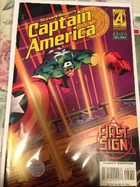 Captain America - Marvel Comics (449 - Mar 1996) comic book collectible [Barcode 759606024537] - Main Image 1