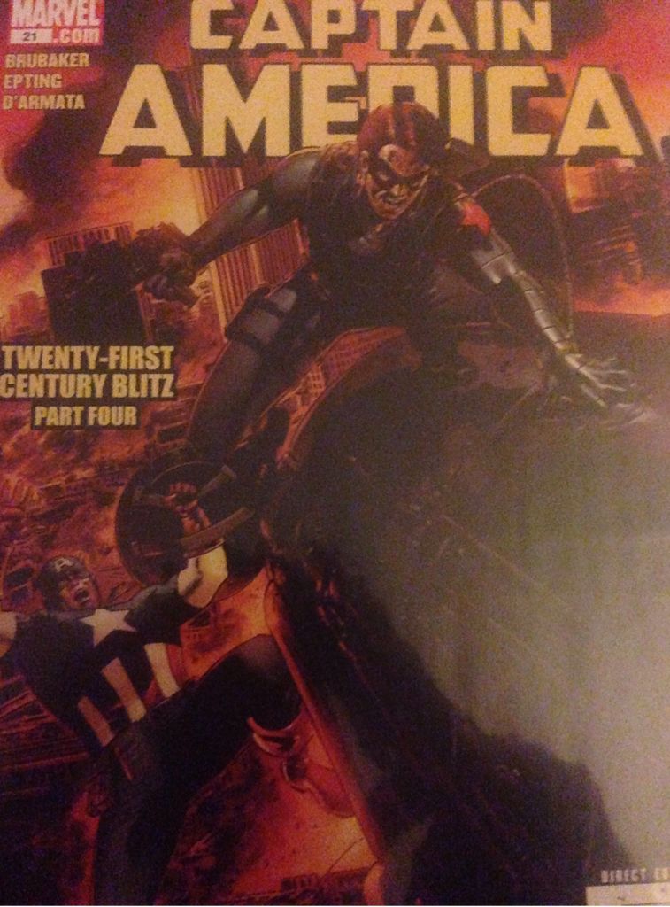 Captain America 5 - Marvel.com (21 - Oct 2006) comic book collectible - Main Image 1