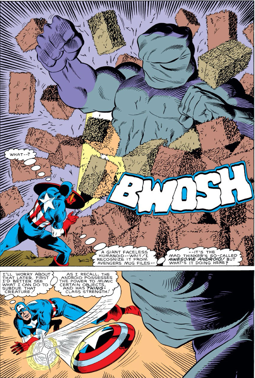 Captain America - Marvel (311 - Nov 1985) comic book collectible [Barcode 759606056521] - Main Image 4