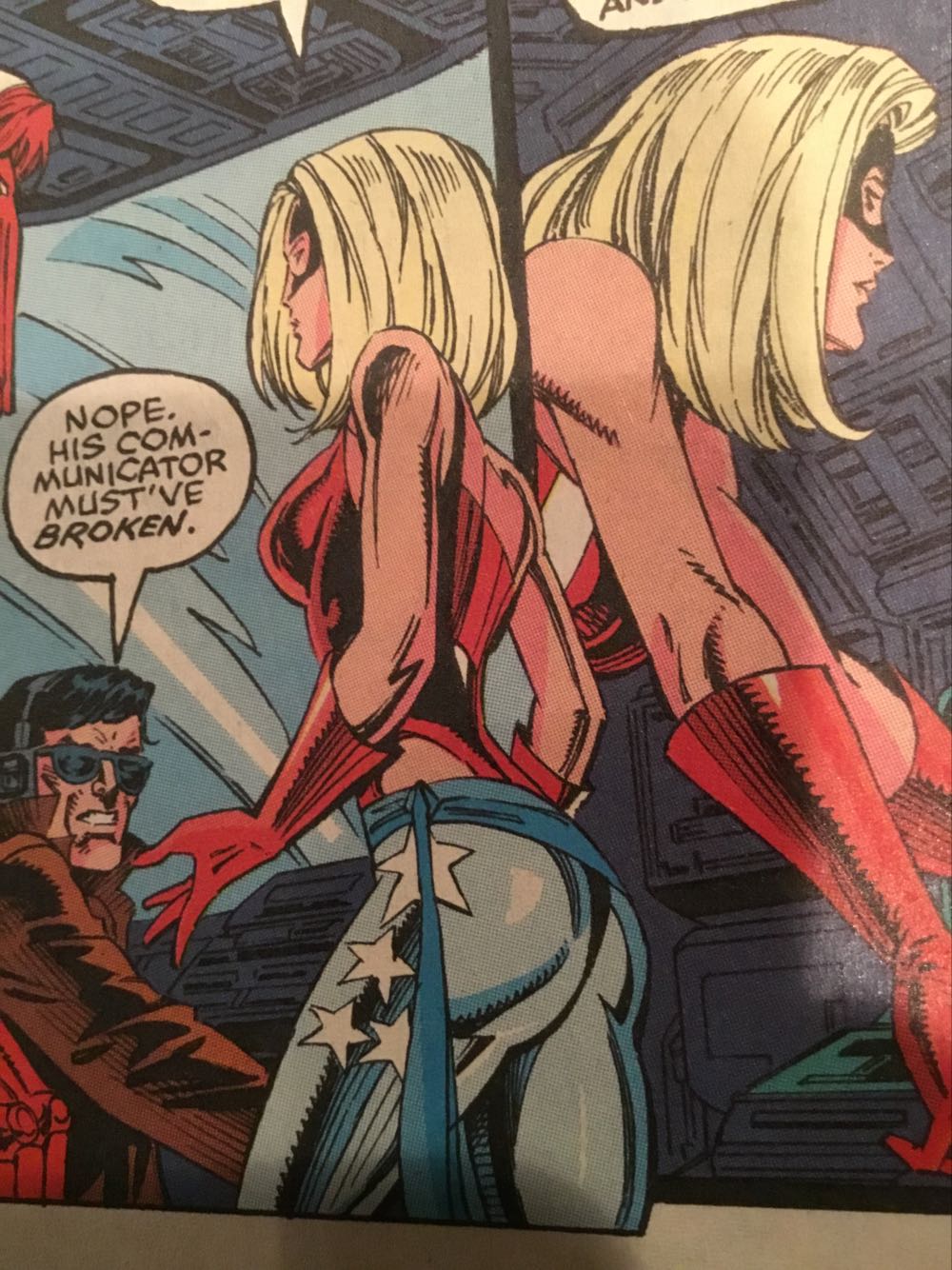 Captain America (1941) - Marvel Comics (438 - Apr 1995) comic book collectible [Barcode 759606056521] - Main Image 3