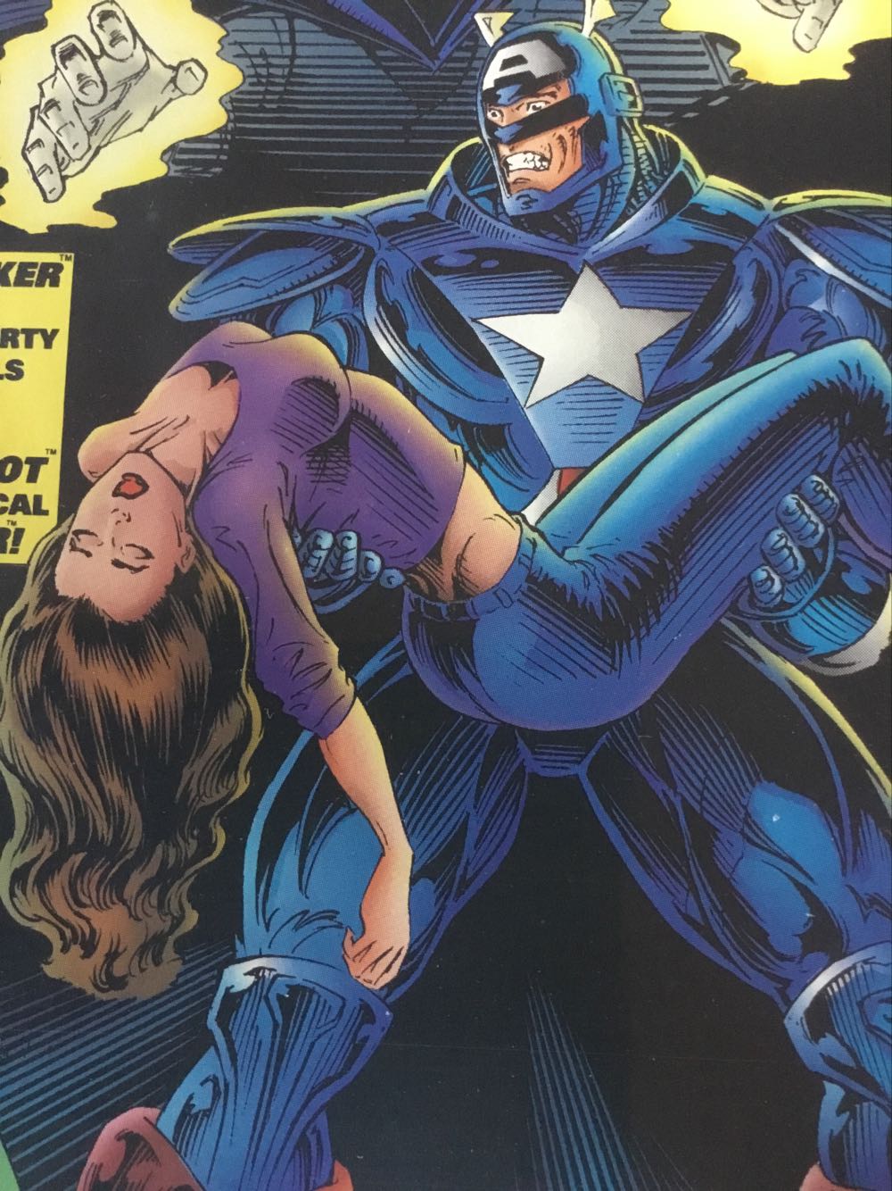 Captain America - Marvel Comics (439 - May 1995) comic book collectible [Barcode 759606056521] - Main Image 2